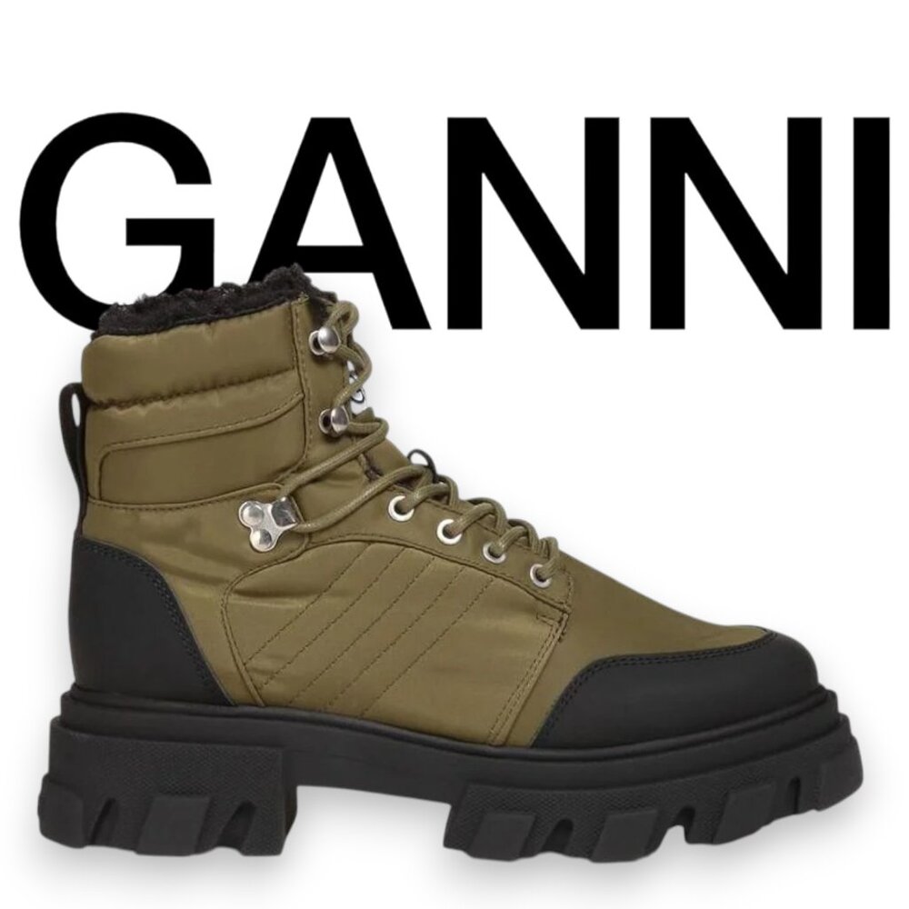 NEW Ganni Hiking Boots